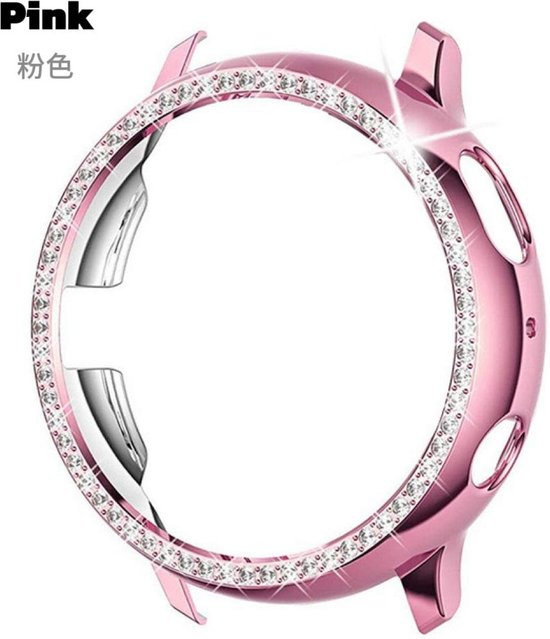 LUJING Displayschutzhülle Samsung Galaxy Watch Active 2, Roségold, Damen - Bild 1