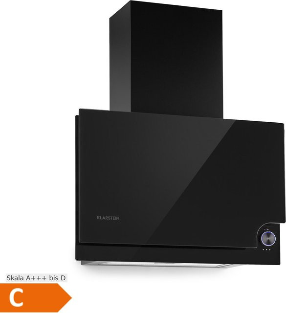 Klarstein Amelia Dunstabzugshaube Schwarz mit LED-Beleuchtung und Touch-Bedienung, B/T/H: 60 x 47 x 23,5 cm - Bild 1