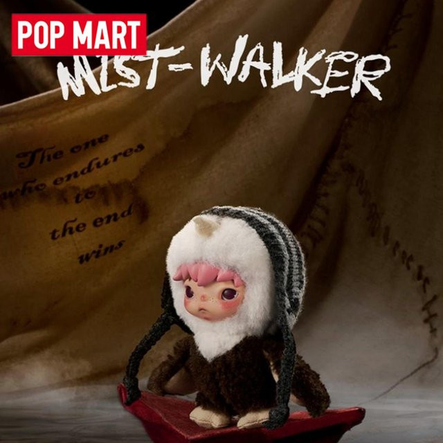 POP MART Hirono Mist Walker, Plüschpuppen-Anhänger, Blindbox - Bild 1