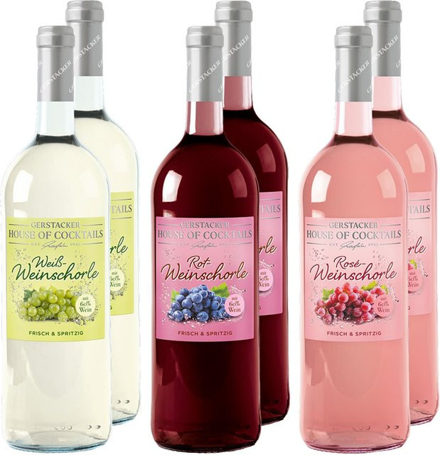 Gerstacker Weinschorle 6 x 1,0 l - Bild 1