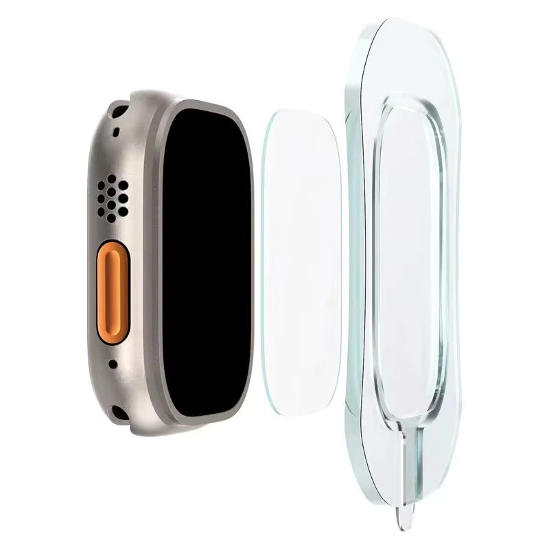 Apple Displayschutzfolie Glas, transparent, Apple Watch Ultra 2 49mm - Bild 4