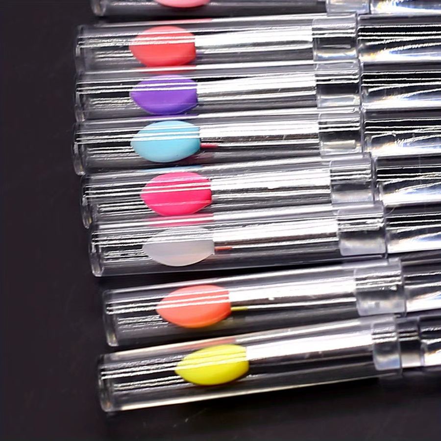 FUMOSIK Nail Art Silikonpinsel, 5 Stück, Transparent - Bild 5