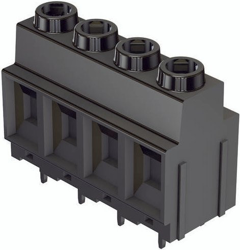 HARTING Printklemme 14020225402000 Polzahl 2 Schwarz - Bild 1