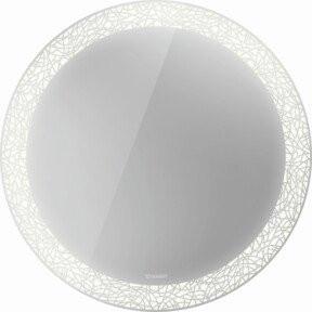 Duravit Lichtspiegel Happy D.2 Plus Badspiegel mit LED, dimmbar, warmweiß, B/H: 70 x 70 cm, Tiefe: 4,7 cm - Bild 1