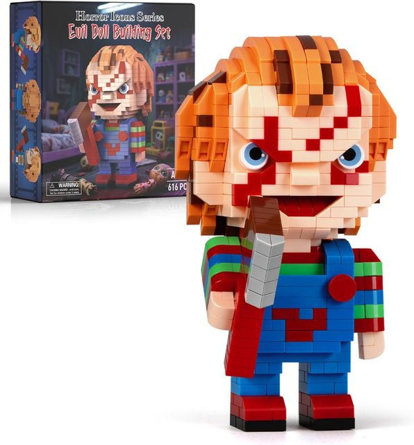 Bai Fen Bai Halloween Magische Nacht Tod Clown Bausteine Puzzle Set - Bild 1