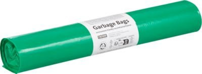 Deiss Müllbeutel LDPE Grün, 60 l, Stärke 30 µ, 15 Stück - Bild 1