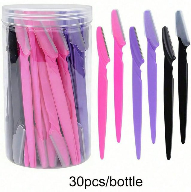 OTRESS Augenbrauenrasierer-Set, 30 Stück, inkl. Aufbewahrungsbox, Unisex - Bild 1