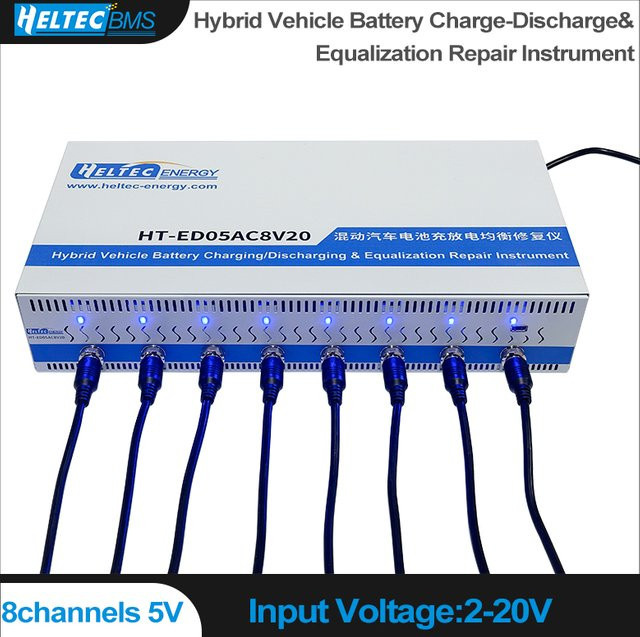 Heltecbms 8-Kanal 5A Hybrid-Batteriekapazitätstester für Toyota Hybrid-Serien und Nickel-Metallhydrid-Batterien - Bild 1
