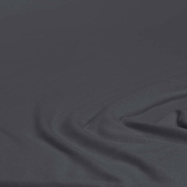 Decoper Mako-Feinjersey Spannbettlaken aus 100% Baumwolle, Farbe: Anthrazit, B/L: 140 x 160 x 200 cm - Bild 1