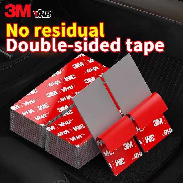 3M VHB doppelseitiges Klebeband in Rot zur Wandbefestigung und Automobildekoration - Bild 1