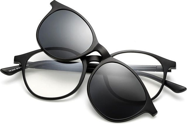 Freedom Outdoors Korrektionsbrille, Vollrand, Round, Schwarz, Unisex - Bild 1