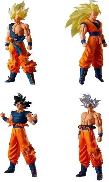 BANDAI Dragon Ball HG Super Gacha Figur Silberhaariger - Bild 1