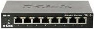 D-Link DGS-108 Gigabit Ethernet Switch mit 8 Ports in Schwarz - Bild 1