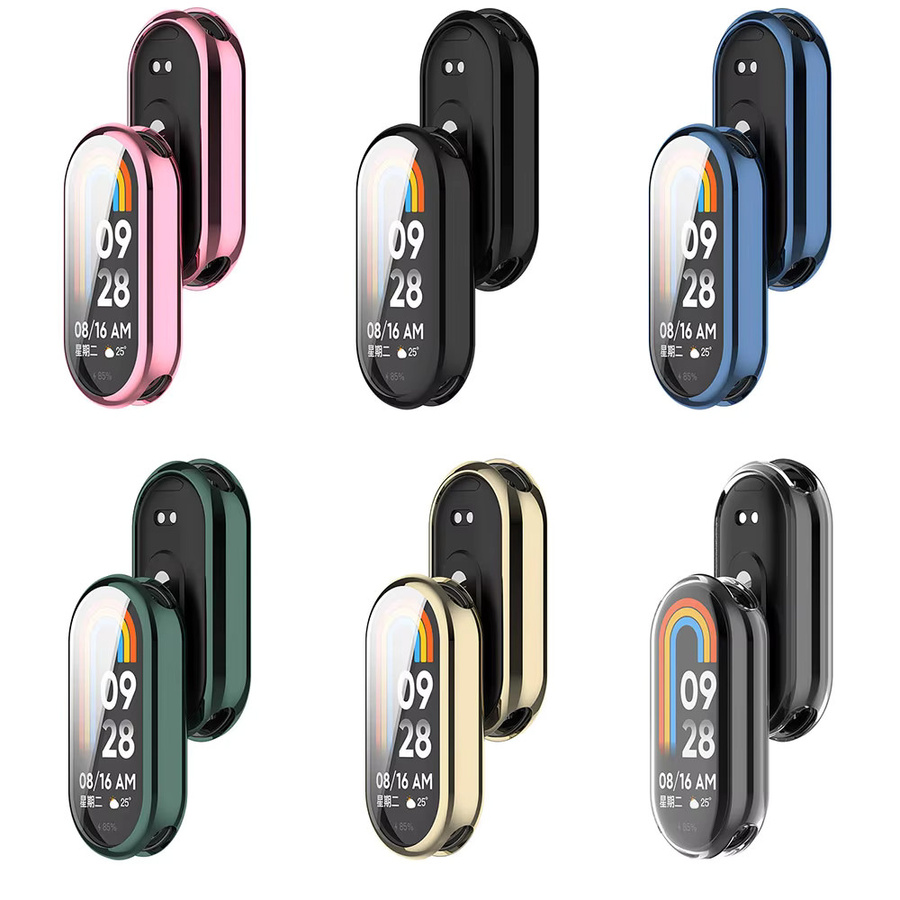 Xiaomi Smartwatch Hülle, Keramik, Kunststoff, Bunt, Xiaomi Smart Band 8/8 NFC - Bild 3