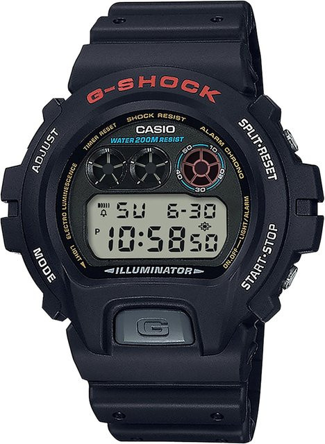 Casio G-Shock Classic Digitaluhr, Quarz, Kunststoff, Schwarz, 50 mm, Herren - Bild 1