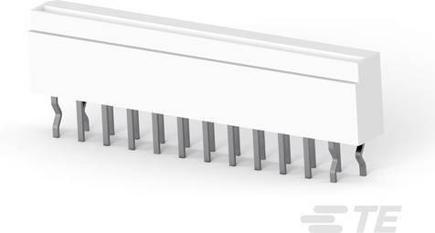 TE Connectivity FFC/FPC-Anschluss 24-polig in Weiß mit 1mm Rastermaß 2-84984-4 - Bild 1