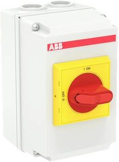 ABB OTDCP32SA12M Lasttrennschalter 32A 1000V in Rot und Weiß - Bild 1
