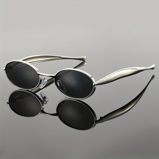 ERIKOLE Sonnenbrille, oval, Unisex, Vollrand, Metall - Bild 1
