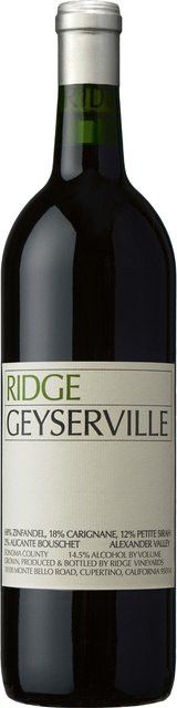 Ridge Vineyards Geyserville Zinfandel Rotwein, Kalifornien, 2023, trocken, 0,75 l - Bild 1