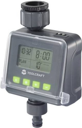 TOOLCRAFT TO-9612291 Digitale Bewässerungssteuerung mit Regensensor - Bild 1