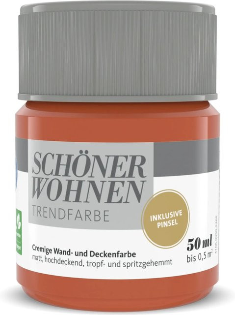 Schöner Wohnen Trendfarbe Aperitivo Orange 50 ml - Bild 1