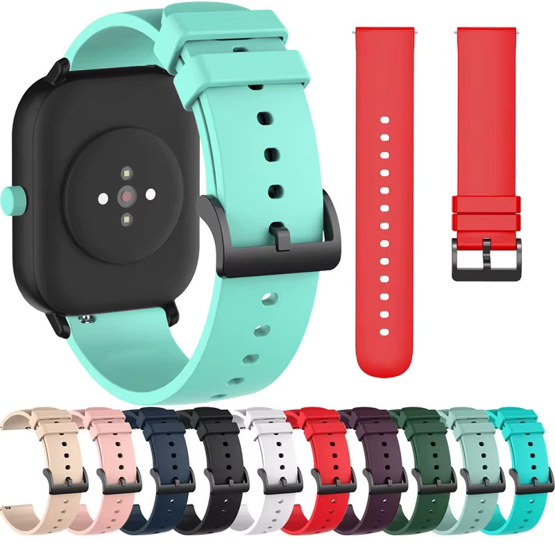Uhrenarmband Silikon, 20 mm, Unisex - Bild 3