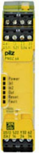 Pilz Sicherheitsschaltgerät PNOZ s6 24VDC Gelb B/H/T: 22,5 x 98 x 0 cm 3 n/o 1 n/c - Bild 1