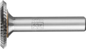 PFERD Hartmetall Frässtift Scheibenform universal mittel, Farbe: Silber, Durchmesser: 25 mm, Breite: 3 mm, Schaft-Durchmesser: 8 mm - Bild 1