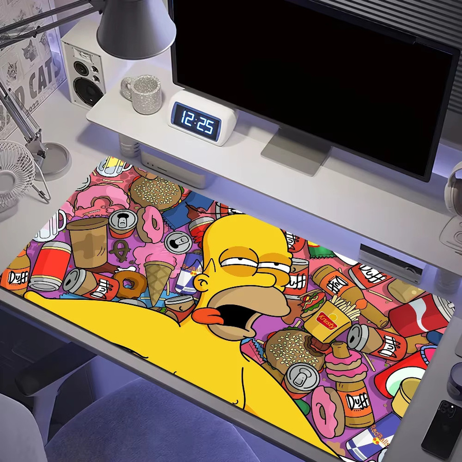Beast Kingdom Mauspad mit Simpsons Cartoon Design in Multicolour für PC und Tastatur - Bild 2