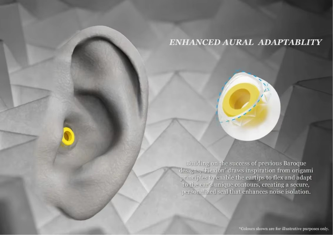 Eletech Barock transparente Silikon-Ohrstöpsel für HiFi In-Ear Kopfhörer - Bild 3