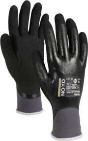 OX-ON Schnittschutzhandschuh Flexible Advanced 1904 in Schwarz, Größe XL, mit Nitrilbeschichtung und EN 388 Schutzstandard - Bild 1