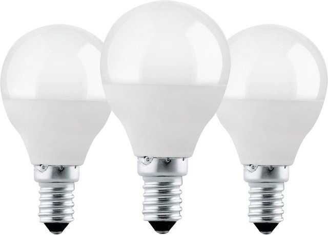 Eglo LED Leuchtmittel E14 Glühlampenform in Warmweiß mit 4,9 W - Bild 1