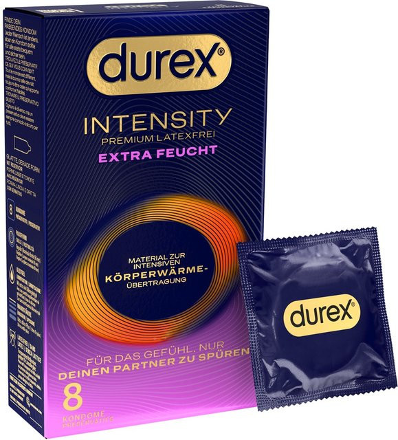 Durex Intensity Extra Feucht Kondome, latexfrei, Unisex - Bild 1
