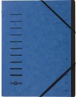 PAGNA Ordnungsmappe Displaybook mit 12 Fächern für A4 in Schwarz oder Blau - Bild 1
