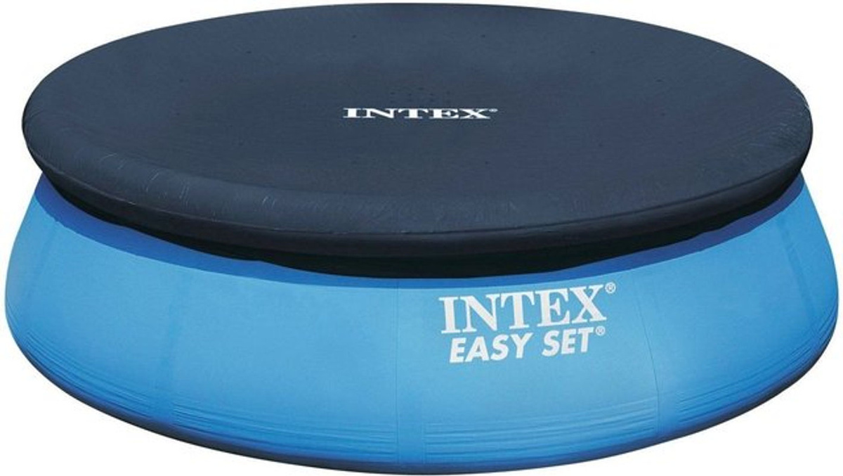 Intex Poolabdeckplane für runde Easy Pools, Blau, Durchmesser: 366 cm - Bild 2