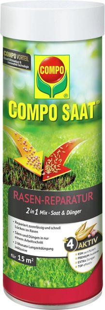 Compo Rasen-Reparatur-Mix mit Samen und Dünger, 360 g - Bild 1