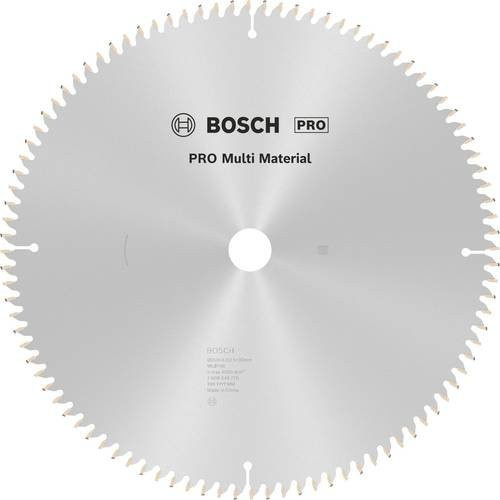 Bosch Multi Material Kreissägeblatt mit Hartmetallspitzen, Farbe: Silber, Durchmesser: 350 mm, Bohrung: 30 mm, Breite: 3,2 mm, 96 Zähne - Bild 1