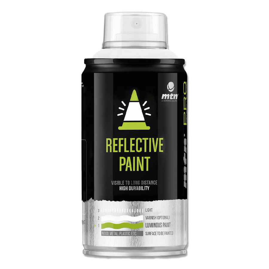 MTN PRO Sprühlack Reflektierend Gelb 150 ml - Bild 1