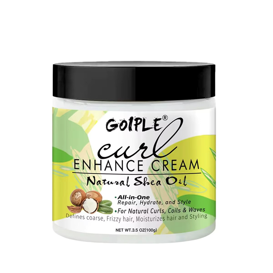 GOIPLE Locken-Verstärker-Creme mit Shea-Öl und Kokosöl, 100g, lockiges Haar - Bild 5