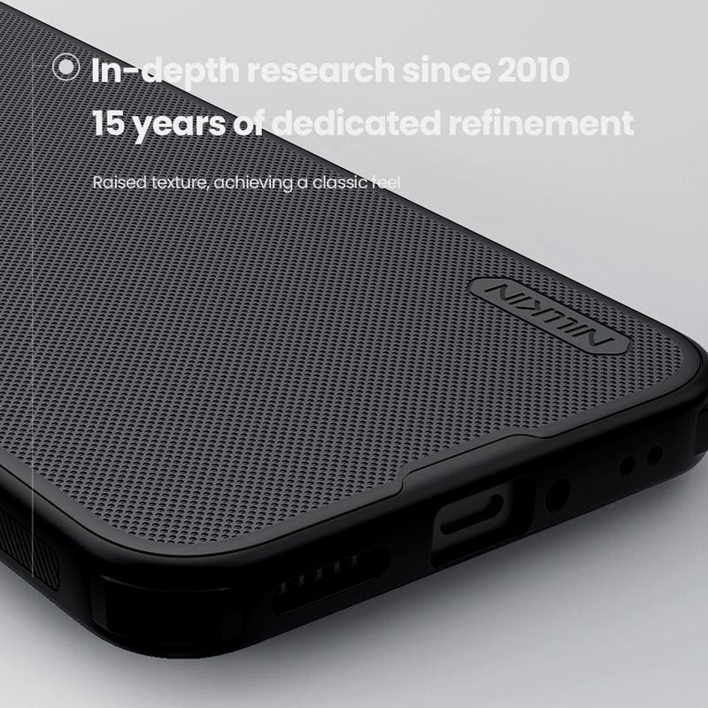 Nillkin Super Frosted Shield Pro Magnetische Schutzhülle für Xiaomi 15T Pro mit Magsafe Kompatibilität in Schwarz oder Grün - Bild 5