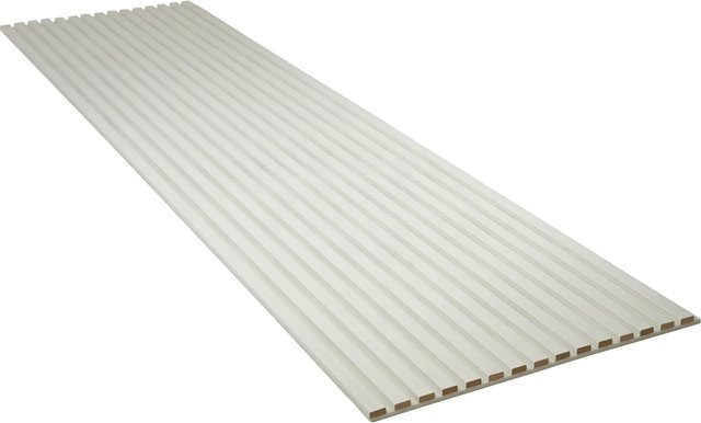 Denpanels Akustikpaneel Foliert Weiß B: 60 cm, H: 120 cm, T: 2 cm - Bild 1