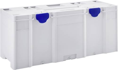 Tanos Systainer III XXL 337 Transportkiste aus ABS Kunststoff, weiß, B/H/T: 79,2 x 33,7 x 29,6 cm, wasserdicht und stapelbar - Bild 1