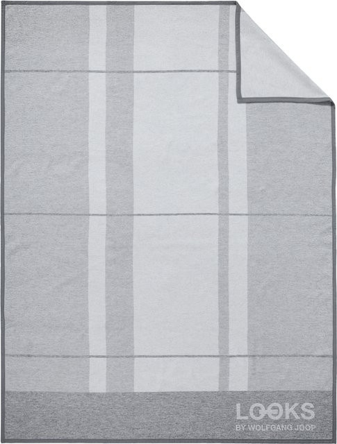 Joop Wohndecke Looks by Wolfgang Joop in Grau, B/H: 150 x 200 cm - Bild 1