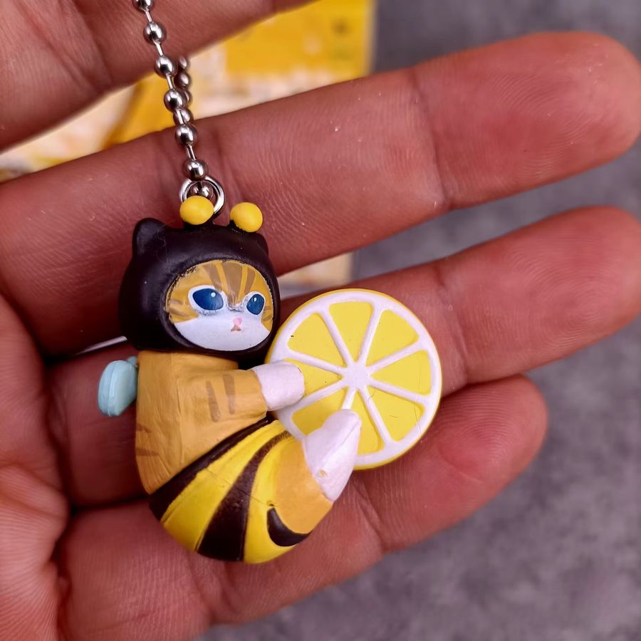 Mofusands Bienenförmige Blindbox Kawaii Anime Katze Figur als süßes Deko-Ornament und Spielzeug - Bild 4