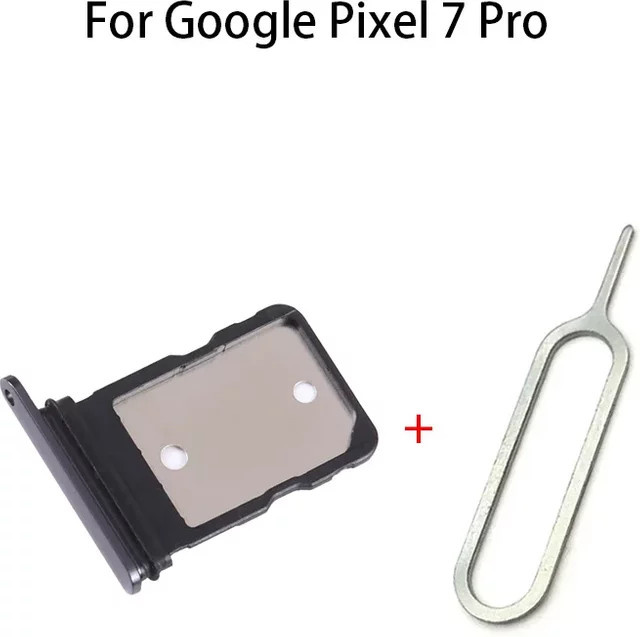 SIM-Kartenfach für Google Pixel 7 Pro in Schwarz oder Silber - Bild 1