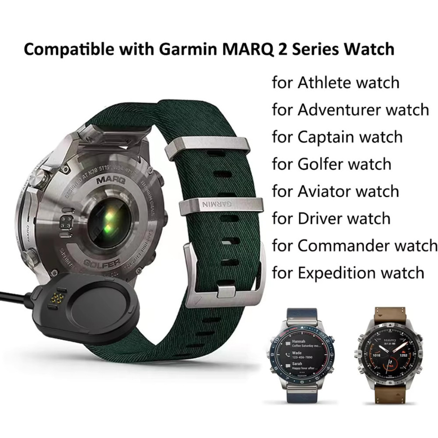 Garmin Smartwatch-Ladegerät, USB-C, Silikon, Schwarz - Bild 5