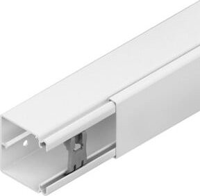 HKL Kabelkanal aus Kunststoff in RAL 7035 Lichtgrau B/H: 60 x 60 mm HKL6060.8 - Bild 1
