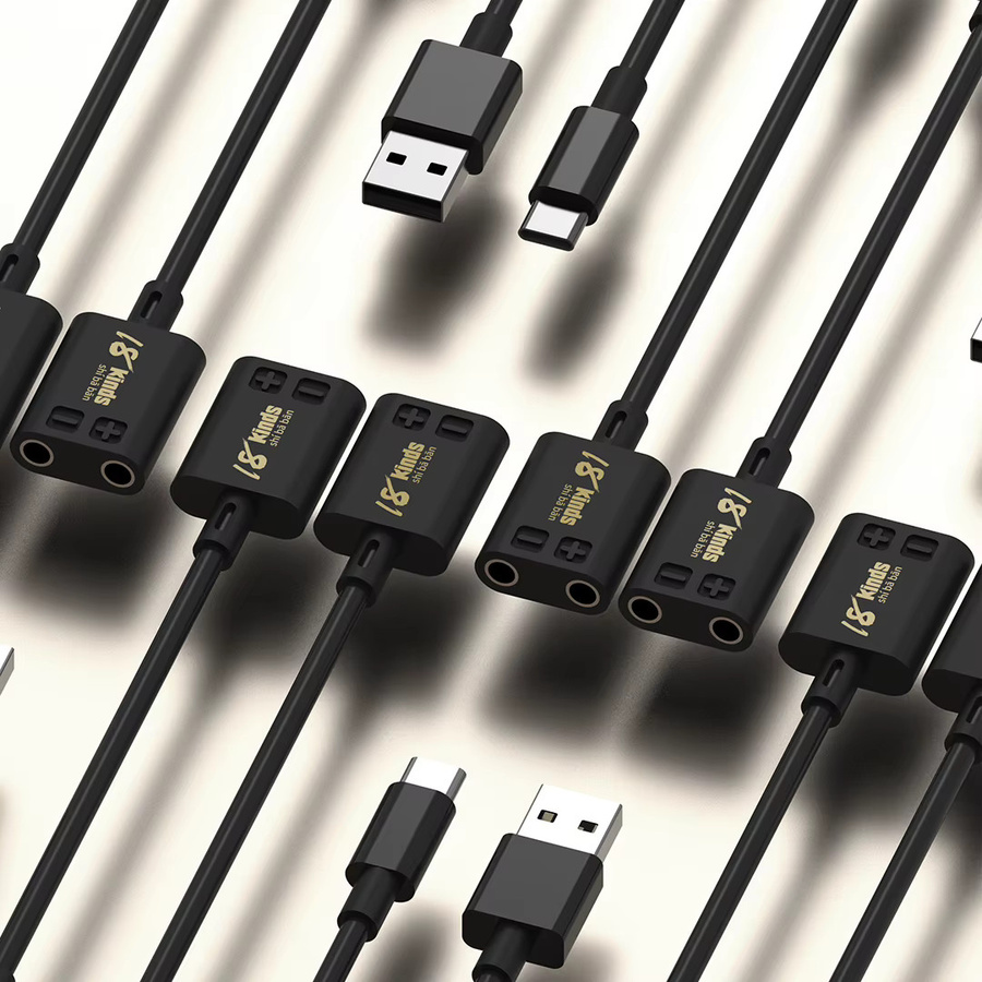 USB-C auf USB-A Stromkabel mit 4-mm-Bananensteckern in Schwarz für Motherboard-Reparaturen und DIY-Projekte - Bild 3