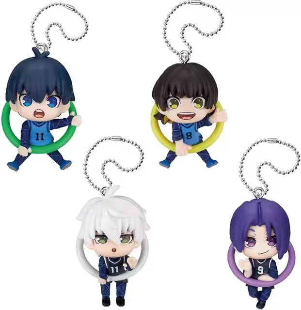 COKANO Bluelock Yoichi Isagi Anime-Figur als Kugelkettenanhänger in Multicolor - Bild 1