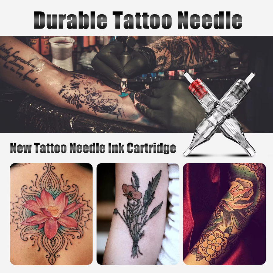 Einweg Tattoo Nadel Patrone, 10er Pack, gemischte Modelle - Bild 2
